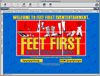 FeetFirst homepage screenshot
